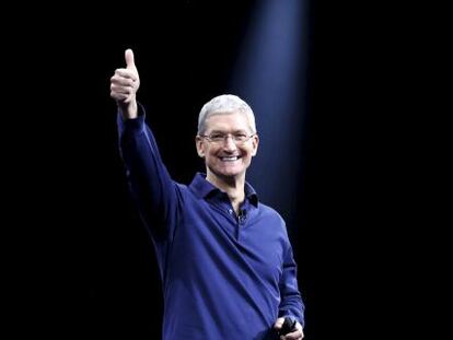 Tim Cook, consejero delegado de Apple.