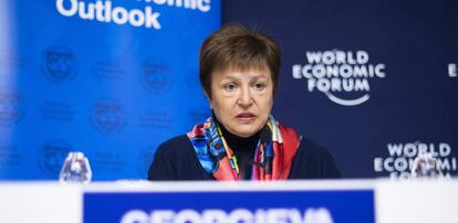 La directora gerente del Fondo Monetario Internacional (FMI), la búlgara Kristalina Georgieva.