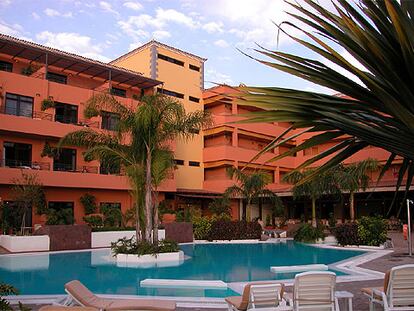 Hotel Meliá Jardines del Teide, en la costa sur de Tenerife.
