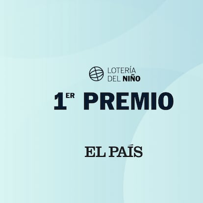 Primer premio sorteo Niño