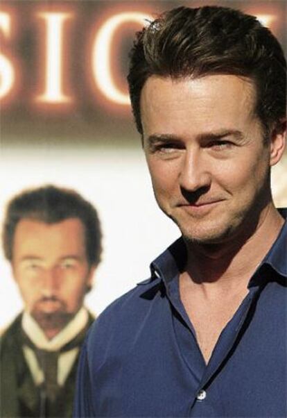 El actor Edward Norton.