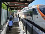 Tren de Rodalies operado por Renfe.