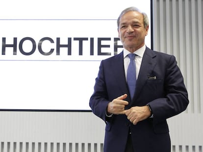 Marcelino Fern&aacute;ndez Verdes, consejero delegado de Hochtief.