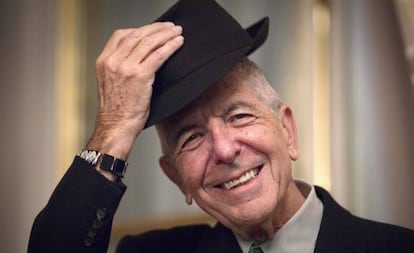 Leonard Cohen, en París en 2012.