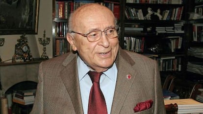 Suleiman Demirel, expresidente de Turqu&iacute;a, en 2010.