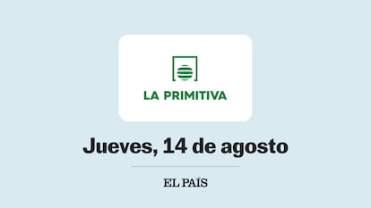Primitiva jueves 14 de agosto 2025