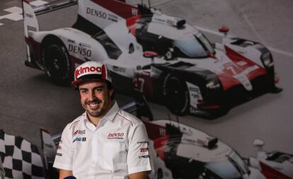 Fernando Alonso, el pasado mes de junio en Le Mans.