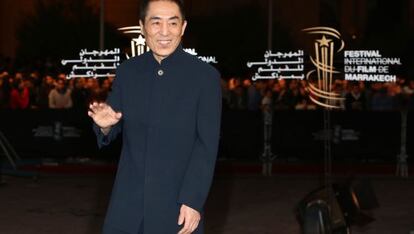 El director de cine chino Zhang Yimou.