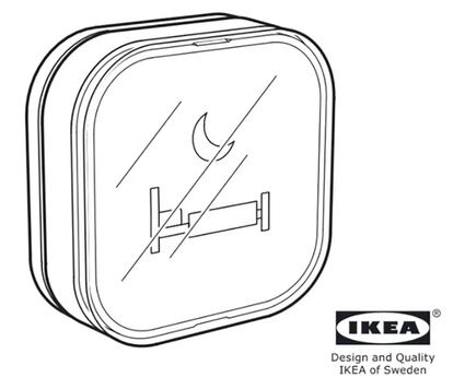 Botón de 'escenas' de Ikea.