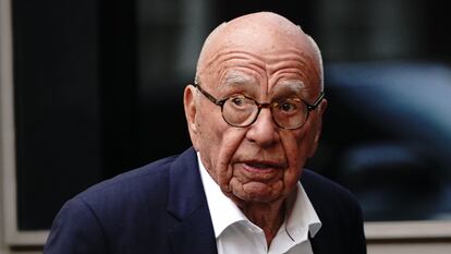 Rupert Murdoch en su fiesta anual en Spencer House, en Londres, el 22 de junio de 2023.