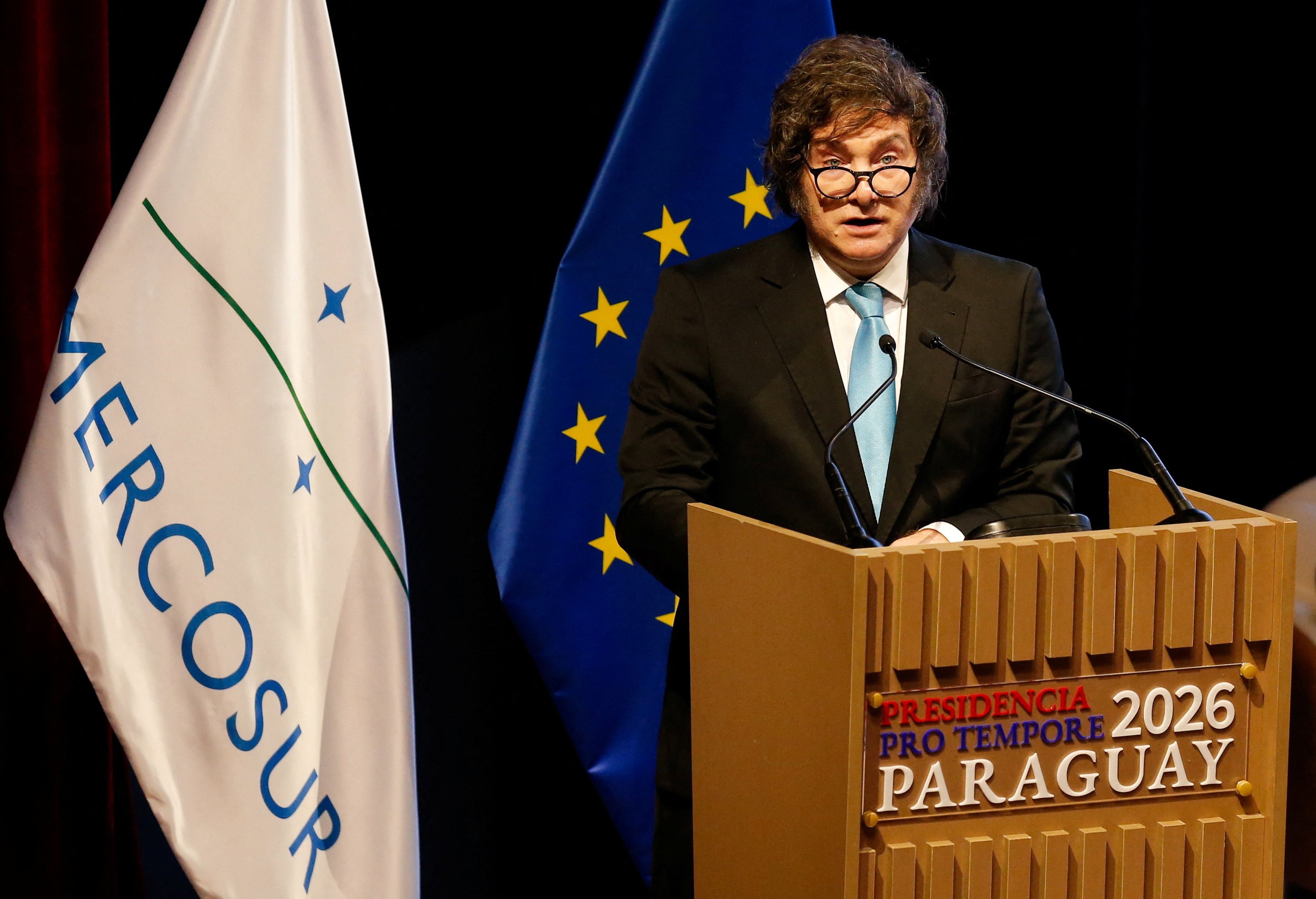 Milei apuesta a una rápida aprobación del acuerdo Mercosur-UE y a avanzar con la reforma laboral