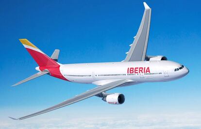 Un Airbus 330 de Iberia. 