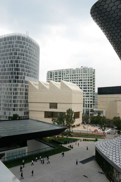 El Museo Jumex, obra del arquitecto inglés David Chipperfield.