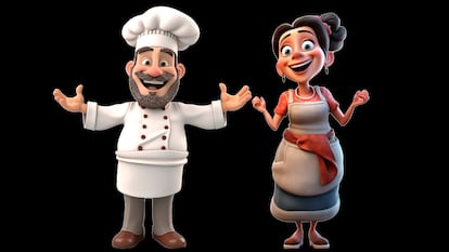 Pueblos y gastronomía. Alcázar de San Juan, Almendralejo, 
Aracena, Baena, Cangas del Narcea, Llerena, San Cristóbal 
de La Laguna y Sigüenza son los primeros ocho municipios que integran la nueva Red de Pueblos Gastronómicos de España, que busca unir turismo y gastronomía. Otros 32 pueblos ya han firmado la carta de adhesión a la red. En la imagen, Fogón y Candela, los 'guías' de la red.