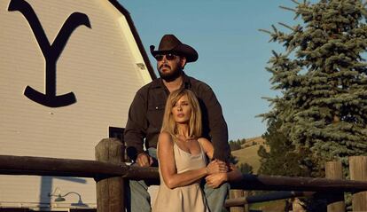 Protagonistas de la serie Yellowstone de SkyShowtime