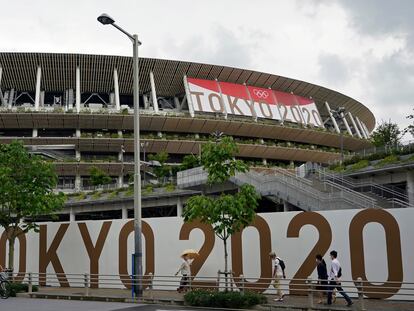 El Estadio Nacional de Tokio.