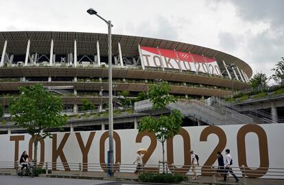 El Estadio Nacional de Tokio.