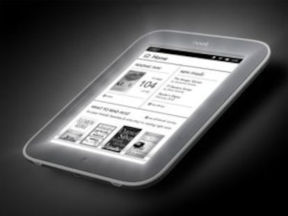 Barnes and Noble estrena un lector iluminado