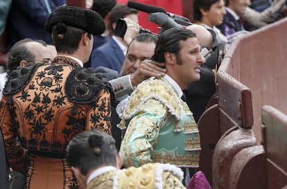 La tarde para David Mora fue muy emocionante. En dos años pasó de estar a punto de perder la vida en Madrid a salir por la puerta grande de Las Ventas.