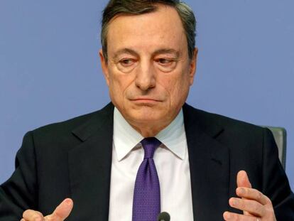 el presidente del Banco Central Europeo (BCE), Mario Draghi.