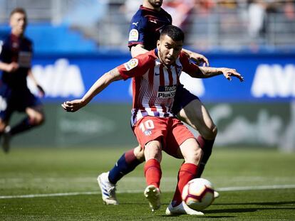 Partido de la Liga Santander entre Eibar y Atlético de Madrid.