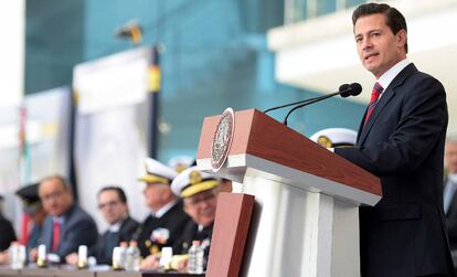 Peña Nieto, durante un evento. 