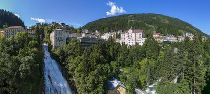La cascada de 341 metros de Bad Gastein, un pueblecito a una hora en coche de Salzburgo.