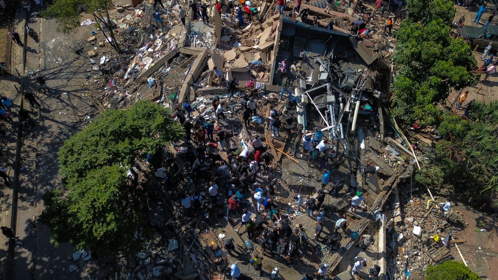 Video | La devastación en Cali tras el terremoto vista desde el aire