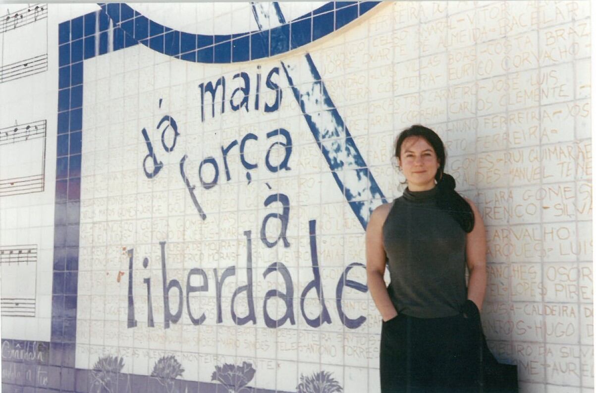 La poeta Luísa Villalta, en una imagen cedida del archivo familiar.