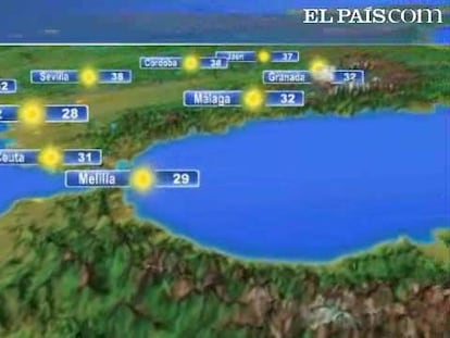 El tiempo para mañana día 23 de junio