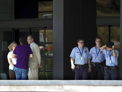 La central de los Mossos, el complejo Egara, en Sabadell.