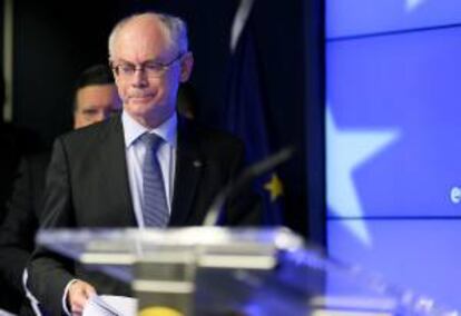 El presidente del Consejo Europeo, Herman Van Rompuy. EFE/Archivo