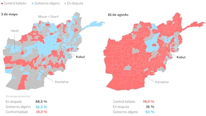 Avance taliban Afganistan