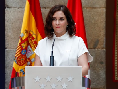 La presidenta de la Comunidad de Madrid, en una imagen de archivo.