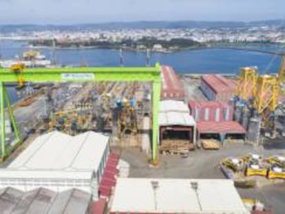 Ocean Winds encarga a Navantia la fabricación de 62 jackets para aerogeneradores