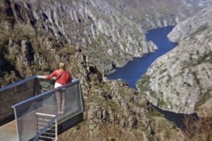 Mirador de Cabezoás, en el concejo de Parada do Sil (Ourense).