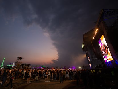 Asistentes al festival Ceremonia 2023, en el Parque Bicentenario, en abril del año pasado.