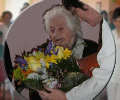 Imagen publicada por la Fundaci&oacute;n San Rosendo en el 107 cumplea&ntilde;os de Josefa &Aacute;lvarez.