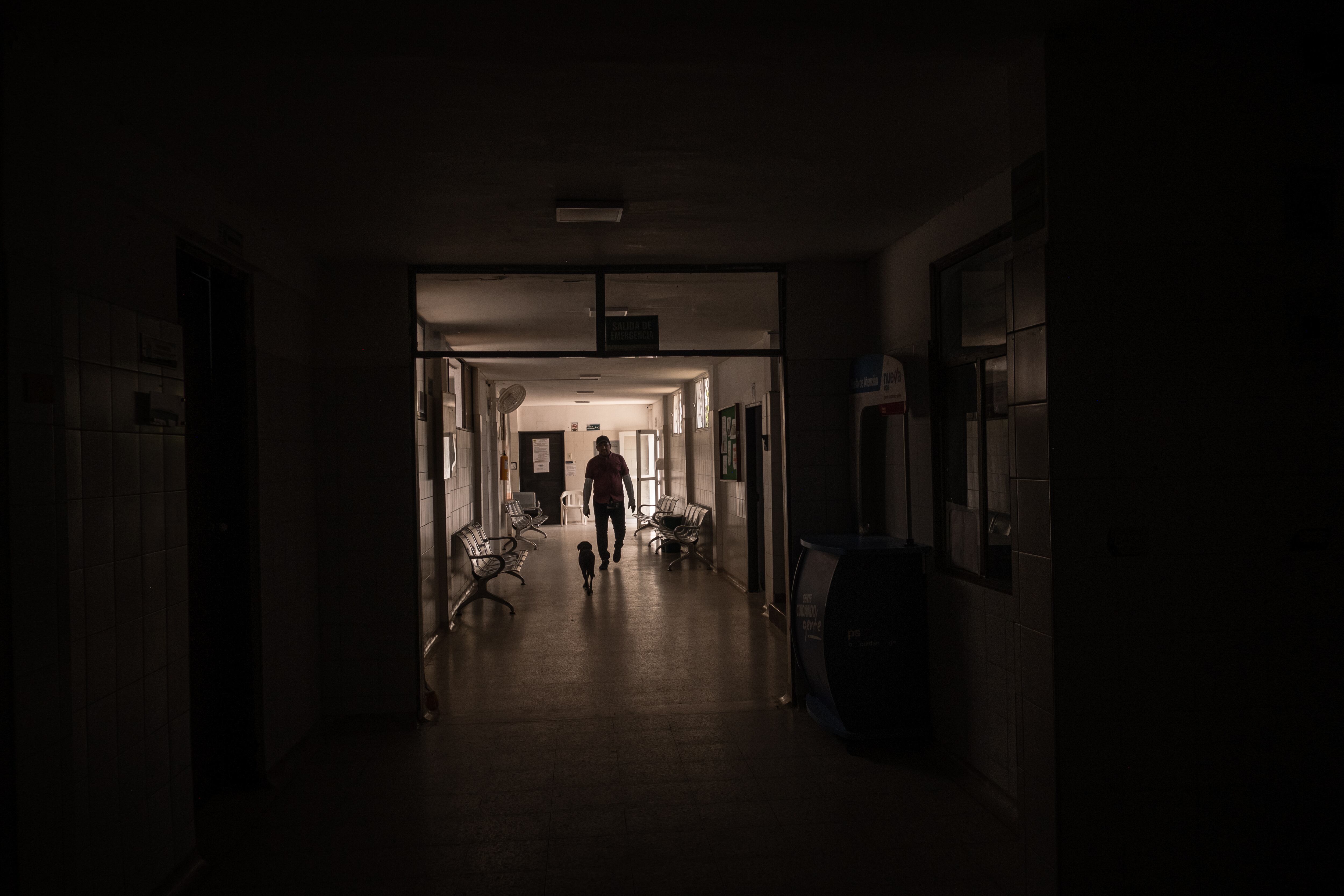 Interior del hospital público del municipio de Agustín Codazzi.