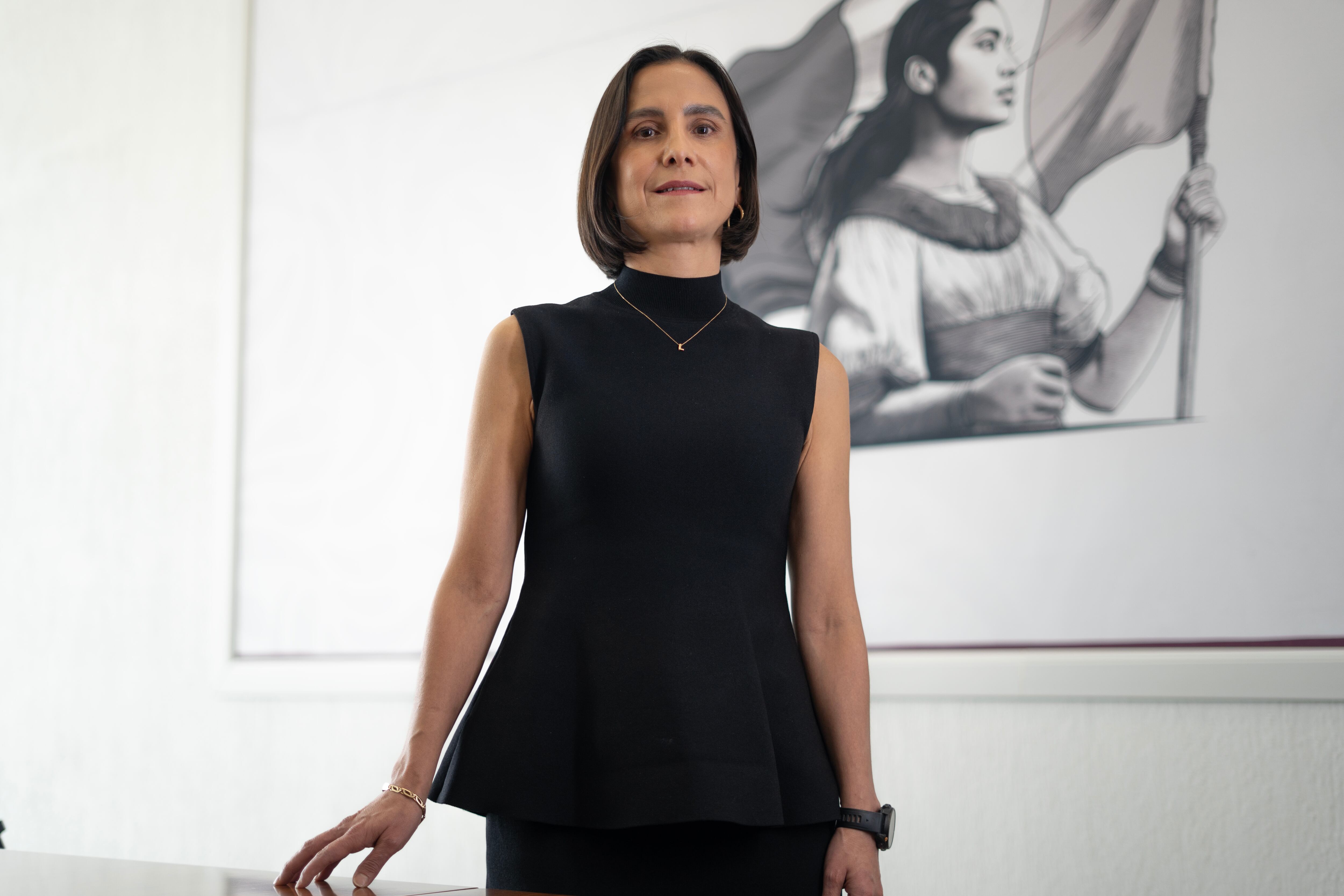 Luz Elena González secretaria de Energía.