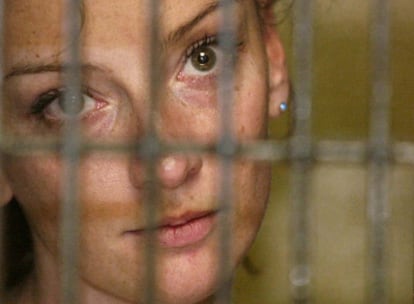La francesa Florence Cassez, en una foto tomada en diciembre de 2005, el mismo día de su detención en México.