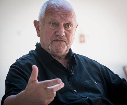 El actor, director teatral y dramaturgo Steven Berkoff, en Almagro.