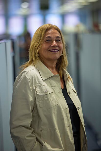 Lourdes Orueta, inspectora de educación del Gobierno vasco, en Bilbao este 3 de septiembre.