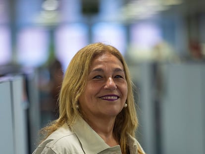 Lourdes Orueta, inspectora de educación del Gobierno vasco, en Bilbao este 3 de septiembre.