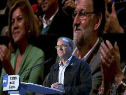 El presidente de Extremadura y candidatdo del PP para su reelecci&oacute;n, Jos&eacute; Antonio Monago.