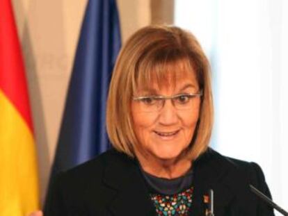 N&uacute;ria de Gispert, presidenta del Parlament de Catalu&ntilde;a.