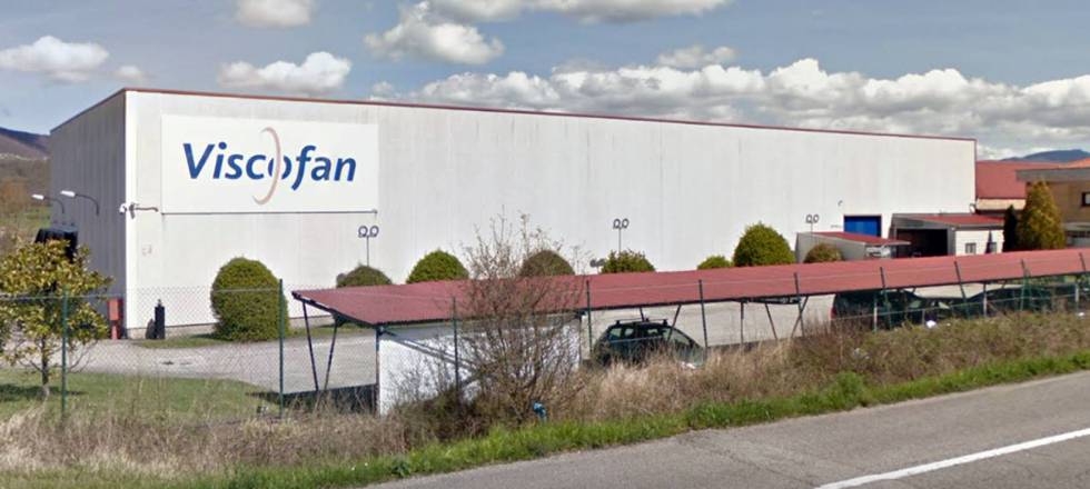 Instalaciones de Viscofan en Urdiain (Navarra).