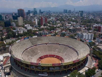 La Plaza México, también llamada La Monumental, retratada vacía el 10 de junio de 2022.