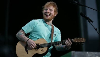 Concierto de Ed Sheeran en el Estadio Olímpico de Barcelona.