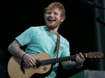 Concert d'Ed Sheeran a l'Estadi Olímpic de Barcelona.